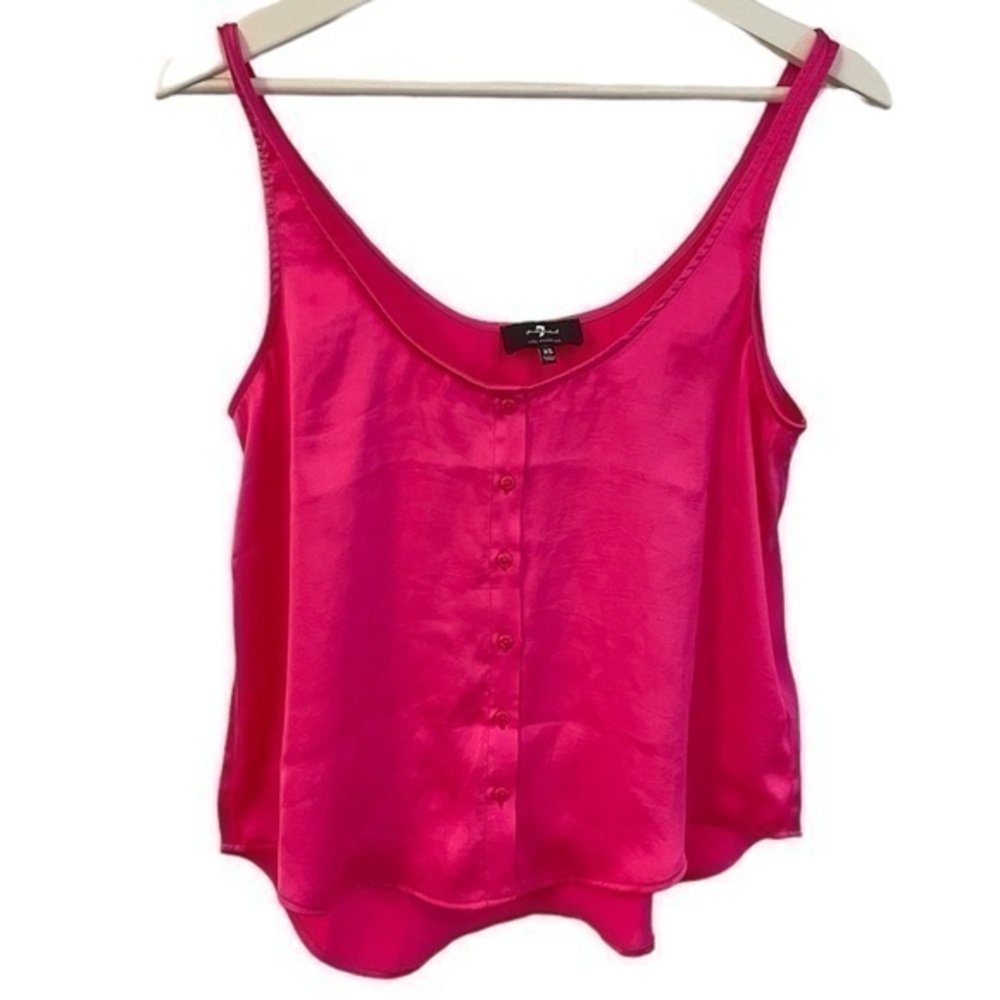 7 For All Mankind Cropped Tank Top